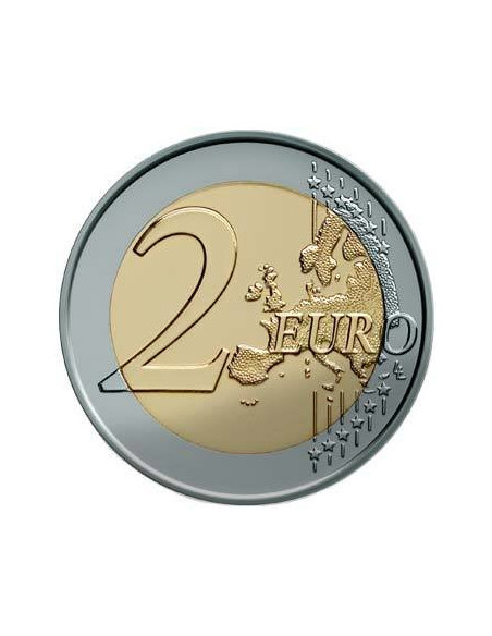 Rewers monety San Marino 2 euro 2009 Europejski Rok Kreatywności i Innowacji