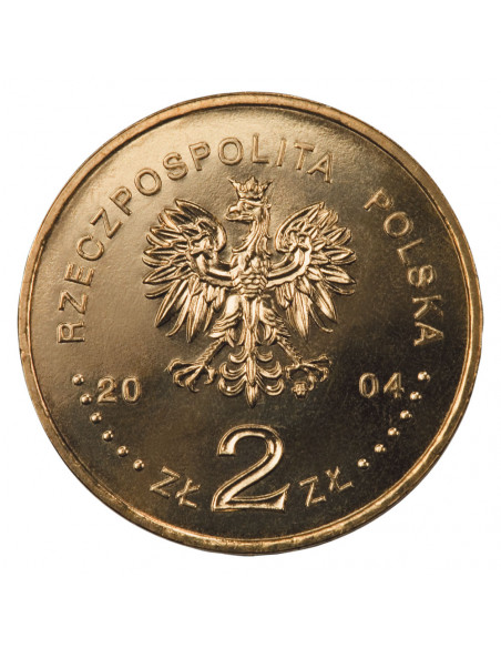 Rewers monety 2 zł 2004 Polscy podróżnicy i badacze: Aleksander Czekanowski 18331876