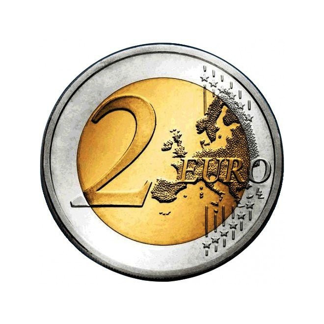 Rewers monety Słowacja 2 euro 2018 25lecie ustanowienia Republiki Słowackiej