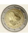 Awers monety Słowacja 2 euro 2009 20 rocznica 17 listopada 1989