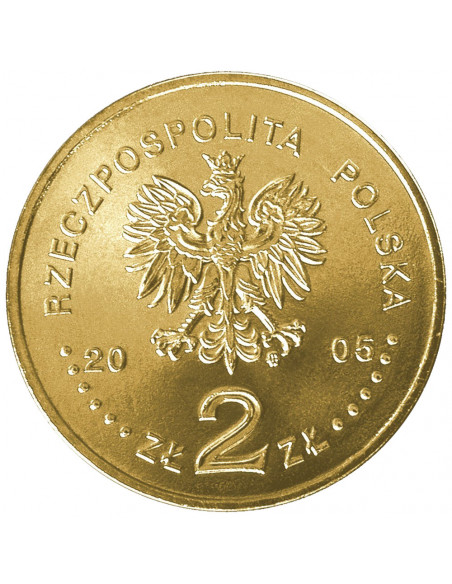 Rewers monety 2 zł 2005 Poczet królów i książąt polskich: Stanisław August Poniatowski 17641795