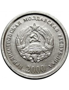 Awers monety Naddniestrze 10 Kopiejek 2000