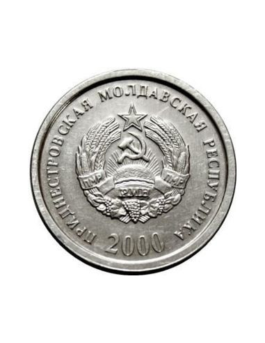Awers monety Naddniestrze 10 Kopiejek 2000