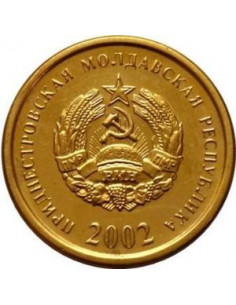 Awers monety Naddniestrze 25 Kopiejek 2002