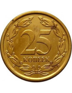 Awers monety Naddniestrze 25 Kopiejek 2002 2
