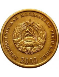 Awers monety Naddniestrze 50 Kopiejek 2000