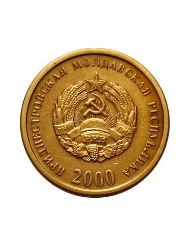 Awers monety Naddniestrze 50 Kopiejek 2000
