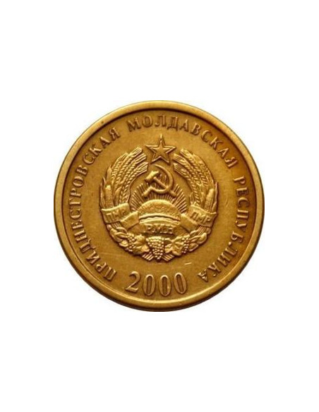 Awers monety Naddniestrze 50 Kopiejek 2000