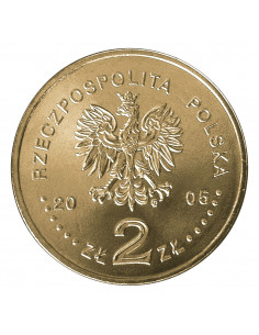 Awers monety 2 zł 2005 25lecie NSZZ „Solidarność” 2