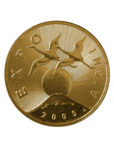 Awers monety 2 zł 2005 Światowa Wystawa EXPO 2005 Japonia