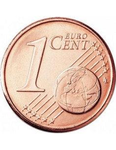 Awers monety Portugalia 1 Euro Cent 2002 2