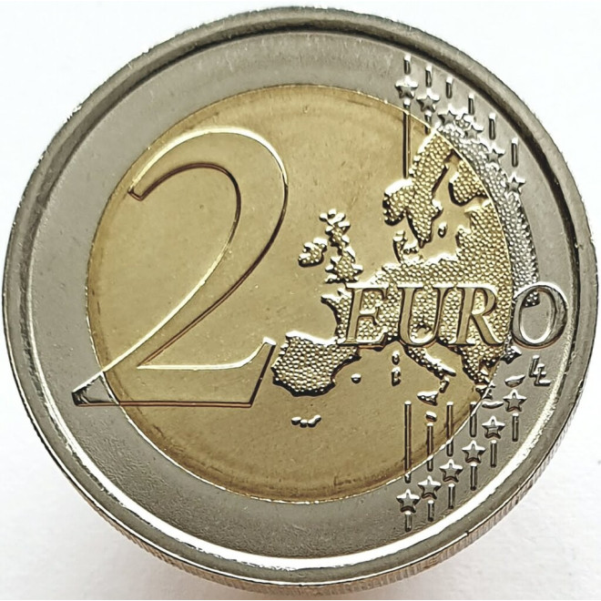 Rewers monety Słowenia 2 euro 2016 25 rocznica niepodległości Republiki Słowenii