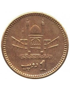 Awers monety Pakistan 1 Rupia 1999 2