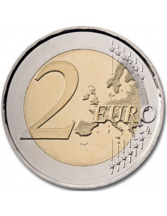 Awers monety Hiszpania 2 euro 2016 UNESCO – akwedukt Segowia 2