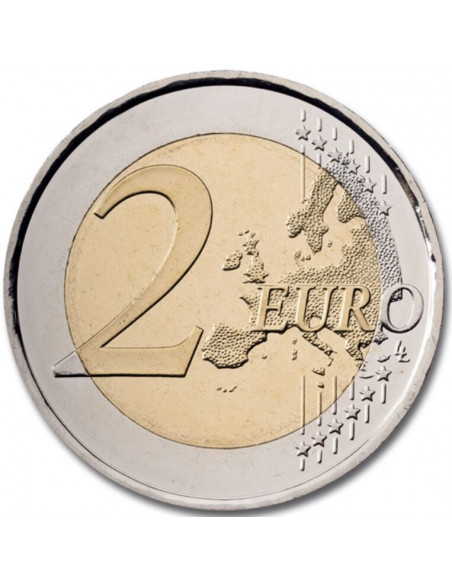 Rewers monety Hiszpania 2 euro 2016 UNESCO – akwedukt Segowia