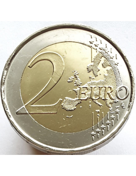 Rewers monety Hiszpania 2 euro 2014 UNESCO – park Güell