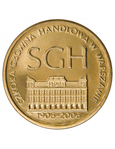 2 zł 2006 - 100-lecie Szkoły Głównej Handlowej w Warszawie