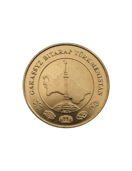 Awers monety Turkmenistan 20 Tenge 2009