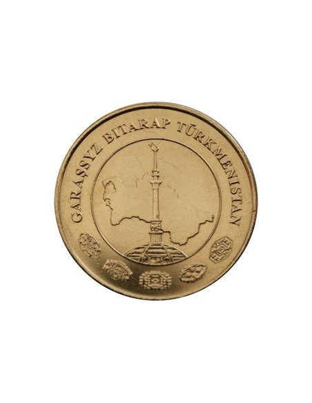 Awers monety Turkmenistan 50 Tenge 2009