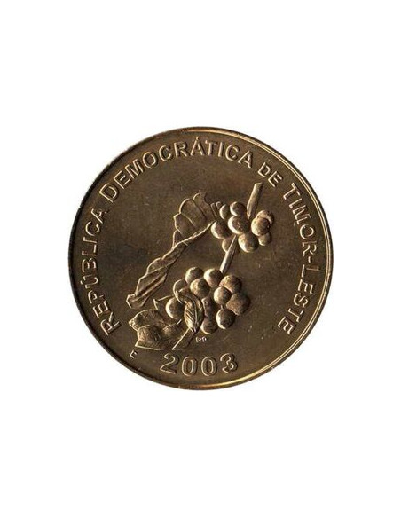 Awers monety Timor Wschodni 50 Centavo 2003