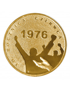 Awers monety 2 zł 2006 30. rocznica Czerwca ‘76