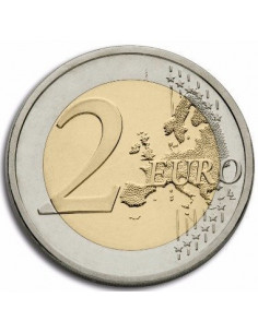 Awers monety Watykan 2 euro 2017 Stulecie objawień fatimskich 2