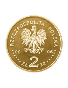 Awers monety 2 zł 2006 30. rocznica Czerwca ‘76 2