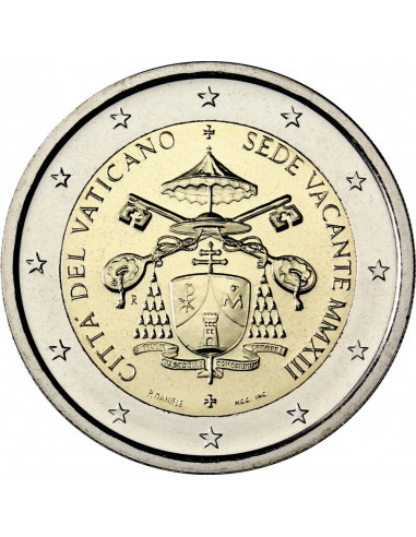 2 euro 2013 Sede Vacante 2013
