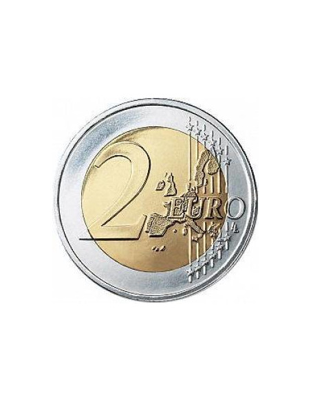 Rewers monety Watykan 2 euro 2005 XX Światowe Dni Młodzieży w Kolonii