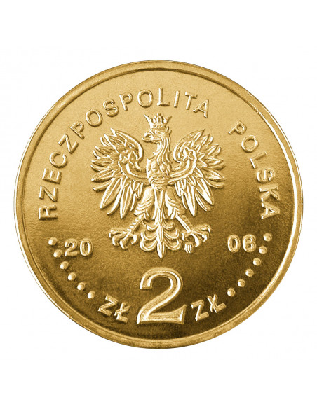 Rewers monety 2 zł 2006 Mistrzostwa Świata w Piłce Nożnej: Niemcy 2006