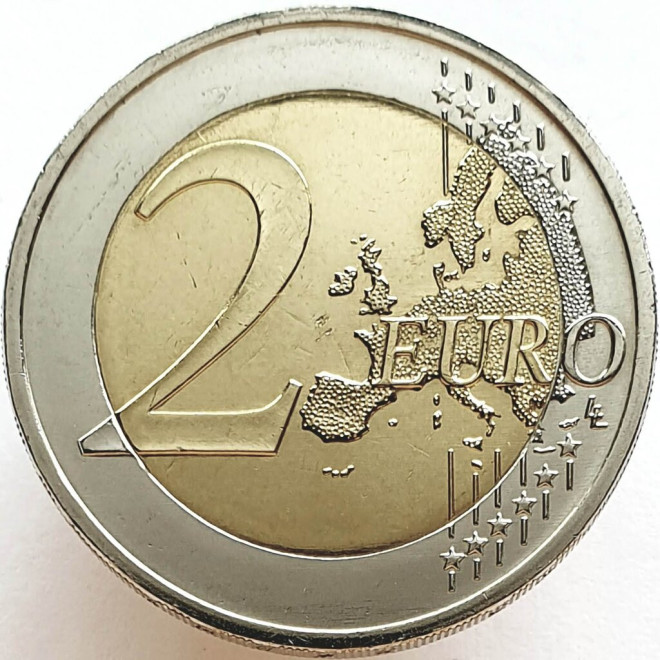 Rewers monety Niemcy 2 euro 2016 Saksonia
