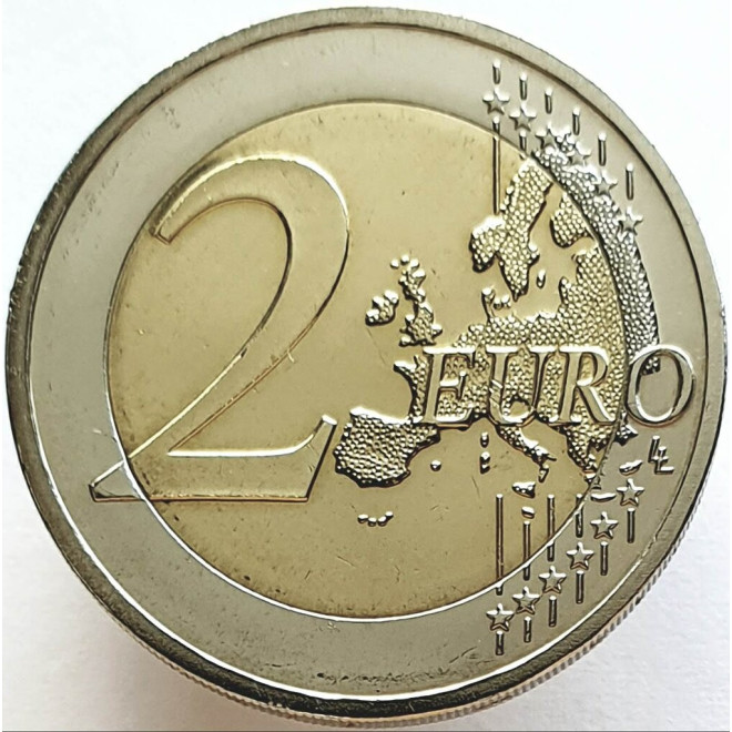 Rewers monety Niemcy 2 euro 2015 Hesja