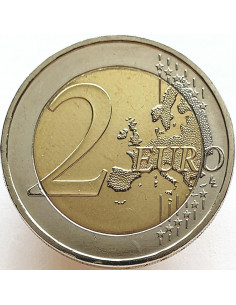 Awers monety Niemcy 2 euro 2015 30lecie istnienia flagi europejskiej Niemcy 2