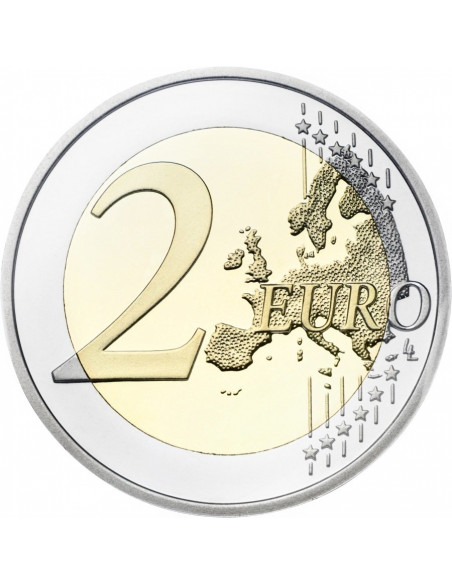 Rewers monety Niemcy 2 euro 2008 Hamburg