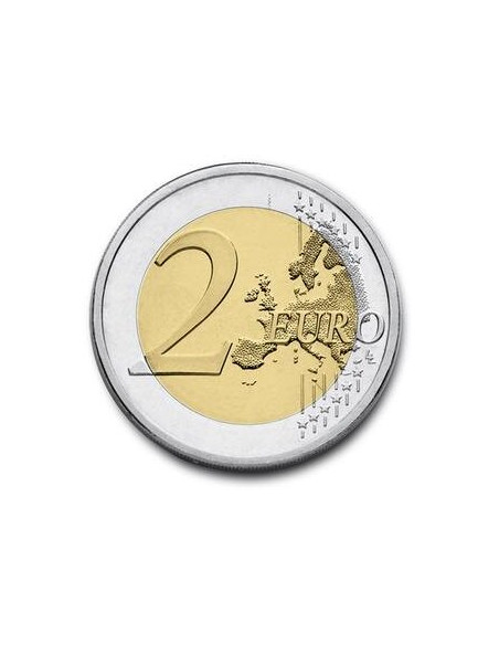 Rewers monety Andora 2 euro 2020 27 szczyt iberoamerykański w Andorze