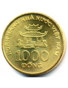 Awers monety Wietnam 1 000 Dong 2003 2