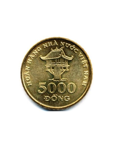 Rewers monety Wietnam 5 000 Đồng 2003