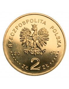 Awers monety 2 zł 2007 125. rocznica urodzin Karola Szymanowskiego 18821937 2