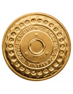 Awers monety 2 zł 2007 75. rocznica złamania szyfru Enigmy