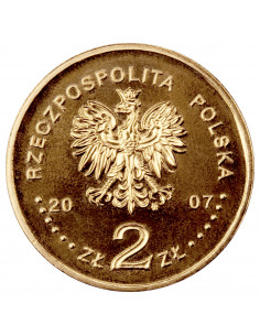 Awers monety 2 zł 2007 Polscy podróżnicy i badacze: Ignacy Domeyko 18021889 2