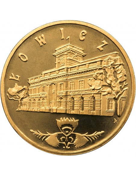 Awers monety 2 zł 2008  Łowicz – woj. łódzkie