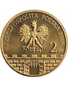 Awers monety 2 zł 2008 Piotrków Trybunalski – woj. łódzkie 2