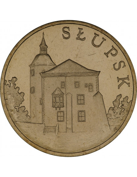 Awers monety 2 zł 2007 Słupsk – woj. pomorskie