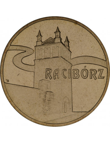 Awers monety 2 zł 2007 Racibórz – woj. śląskie