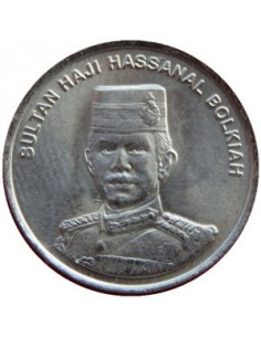 Awers monety Brunei 10 Sen 1994