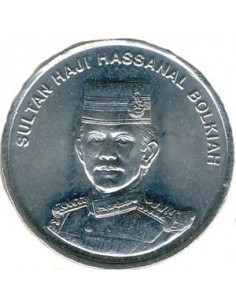 Awers monety Brunei 20 Sen 1994