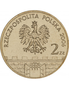 Awers monety 2 zł 2006 Pszczyna – woj. śląskie 2