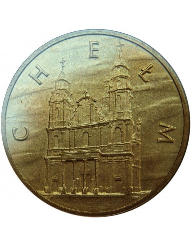 Awers monety 2 zł 2006 Chełm – woj. lubelskie