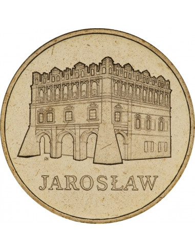Awers monety 2 zł 2006  Jarosław – woj. podkarpackie