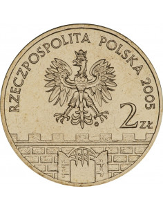 Awers monety 2 zł 2005 Cieszyn – woj. śląskie 2